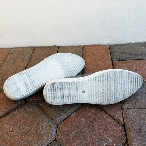 J/Slides NYC Gold/Silver Size 7.5 - Picture 6 of 8